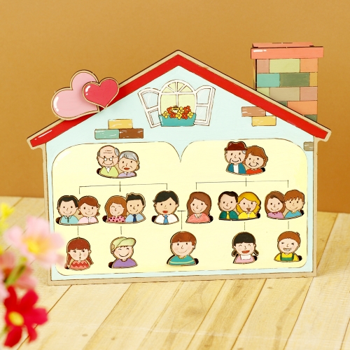 메이크문구 W045 우리가족소개