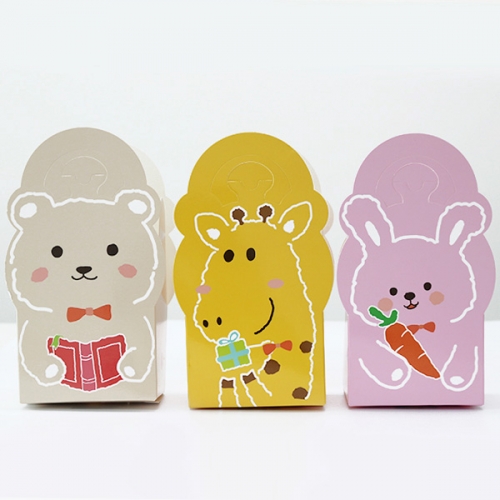 동물 종이가방(3개)