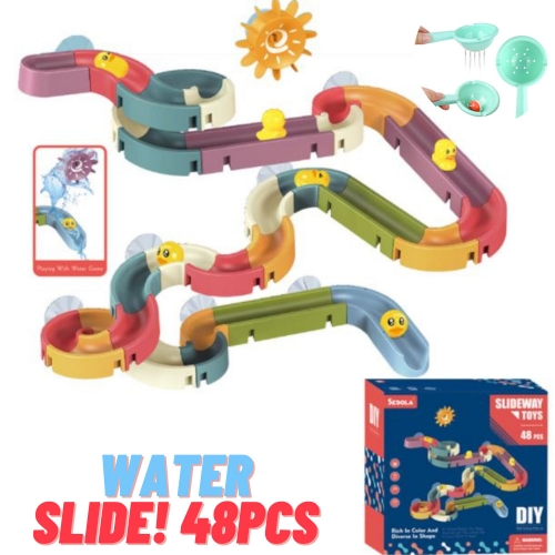 조립블럭 DIY 워터슬라이드