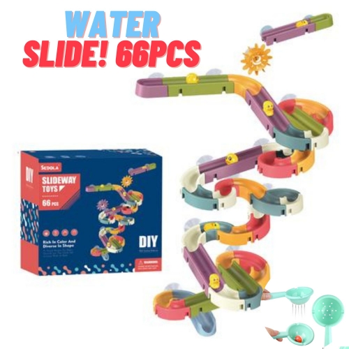 조립블럭 DIY 워터슬라이드