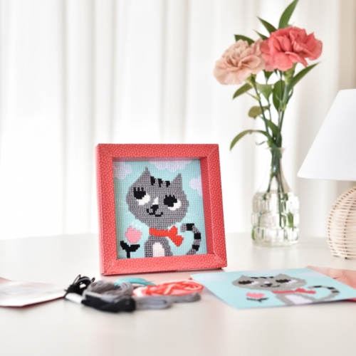 DIY 십자수, 프랑스 자수 만들기 키트