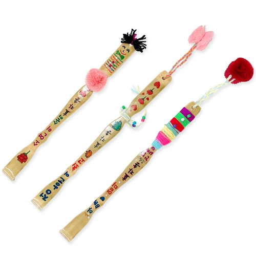 컬러링 DIY 효자손 꾸미기