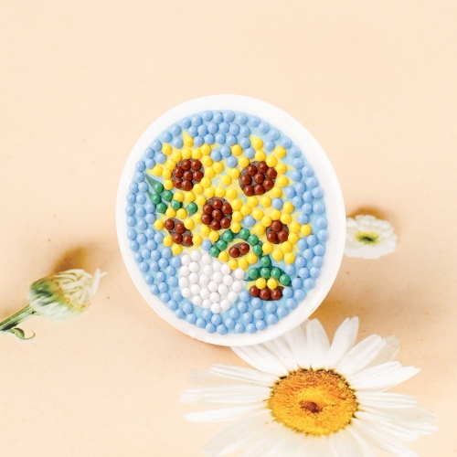 [메이크문구]스마트톡 보석십자수 03 해바라기