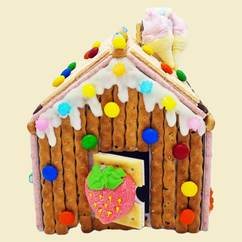 과자 놀이 집 만들기 식품용 종이 상자 집