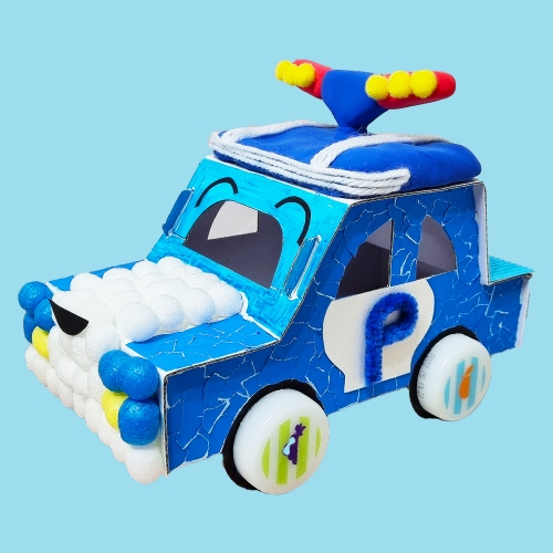 과자 놀이 자동차 만들기 식품용 종이 상자 자동차