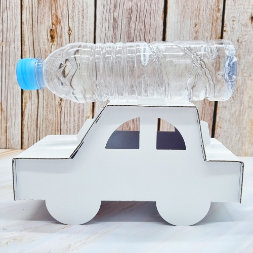 과자 놀이 자동차 만들기 식품용 종이 상자 자동차