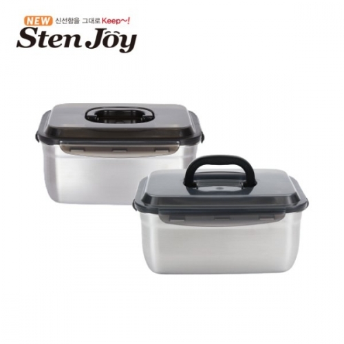 [스텐조이] 프리미엄 DOME 김치통 3.6L 2조 C1-STJH236