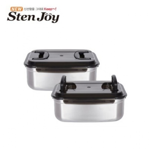 [스텐조이] 프리미엄 DOME 김치통 7.2L 2조 C1-STJH272