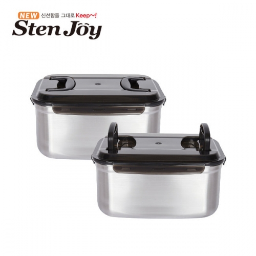 [스텐조이] 프리미엄 DOME 김치통 9.4L 2조 C1-STJH294