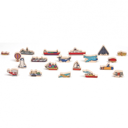 탈것모형블록B(비행기와배)20