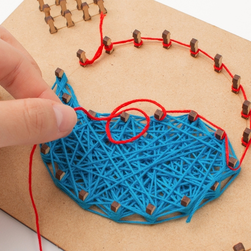 민화샵 스트링아트 도안 태극기만들기