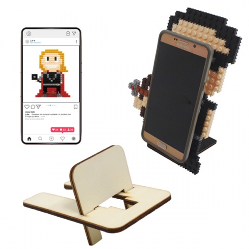 나무 폰 거치대 10세트