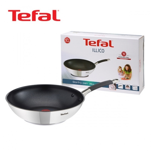 테팔 일리코 스텐리스 멀티팬28cm
