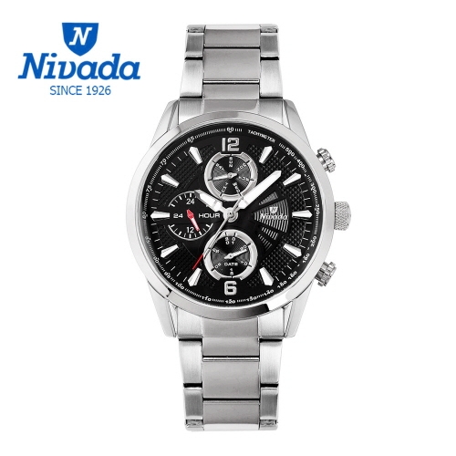 [NIVADA] 니바다 남성용 멀팅펑션 메탈 시계 1009