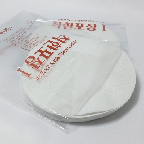 원형 물걸레청소기 전용 건식 청소포 착한포장1탄 30매_6팩 일반 210mm 휴스톰 오토싱