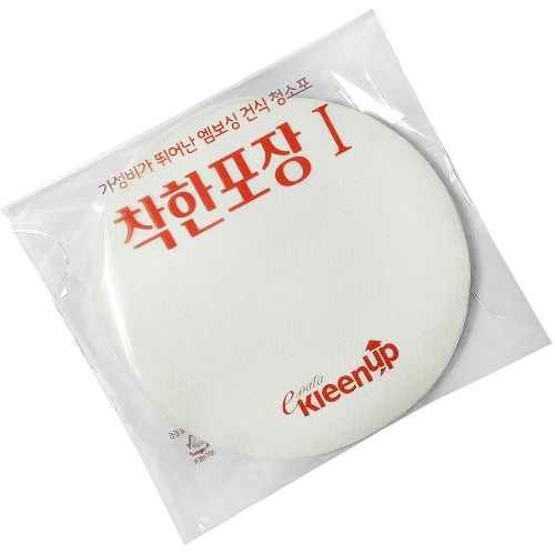 원형 물걸레청소기 전용 건식 청소포 착한포장1탄 30매_6팩 스윙 190mm 휴스톰 오토싱