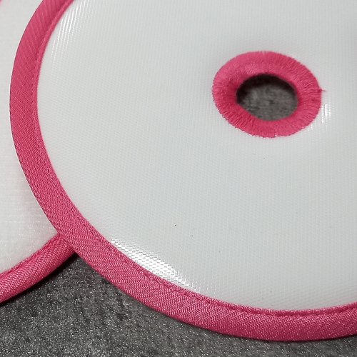 3매 1세트 에브리봇 쓰리스핀 전용  청소포패드 중앙타공 미니 145mm 에브리봇 엣지 쓰리스핀 벨크로패드 1세트 3매입