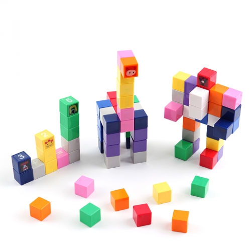 [자석블록]큐블로 매직큐브 리틀몬스터 100