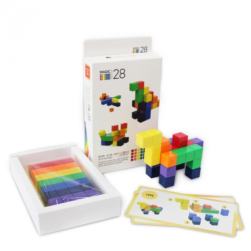 [자석블록]큐블로 매직큐브 매직 28피스
