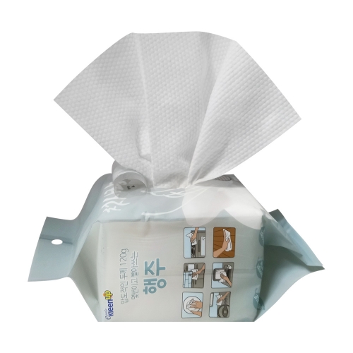 압도적인 두께 빨아쓰는 위생 일회용 행주포 첫사랑 25매X5팩 주방 키친타올 수세미