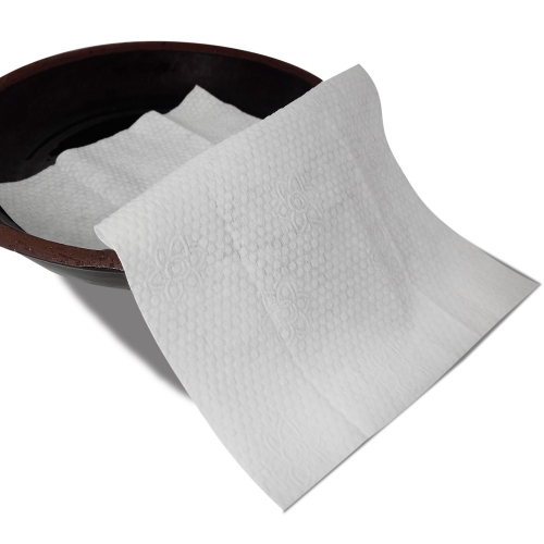 꽃무늬 엠보 일회용 행주포 대용량 80매 위생 주방 키친타올