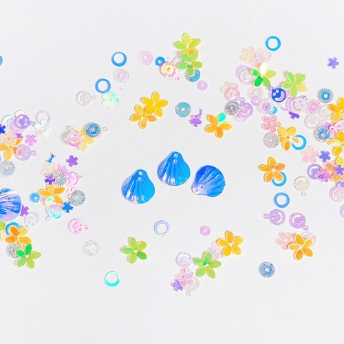 [탑키드] 스팡클 홀로그램 혼합 핑크 (15g)