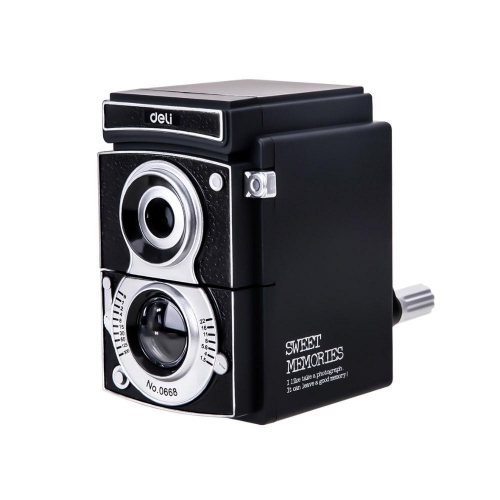 빈티지 카메라 연필깎이 심조절 점보연필 호환 가능