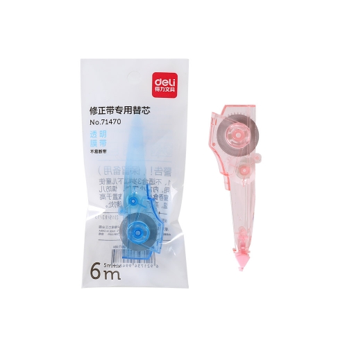 델리 마카롱 펜타입 수정테이프 전용 리필 2입