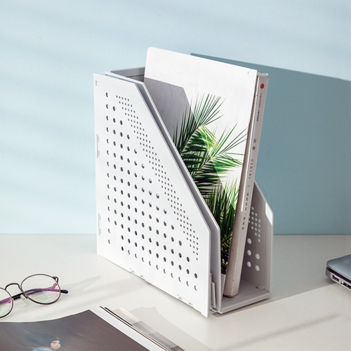 접이식 3단 서류 파일 꽂이 파일 정리대