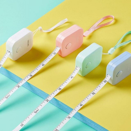 휴대용 미니 줄자 양면 눈금 피팅줄자