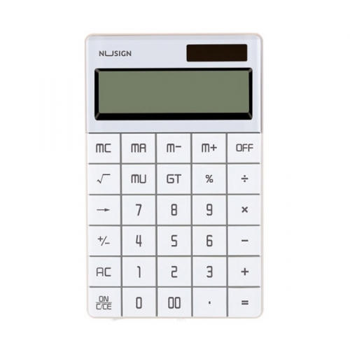 누사인 무소음 심플 예쁜 퍼센트 일반 사업자 사무용 전자 계산기