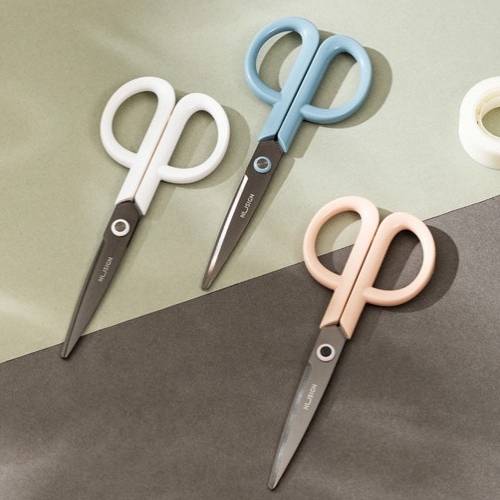 누사인 심플디자인 사무용 문구 일반 가위 모음