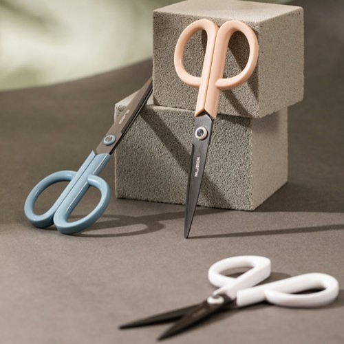 누사인 심플디자인 사무용 문구 일반 가위 모음