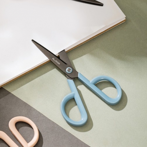 누사인 심플디자인 사무용 문구 일반 가위 모음