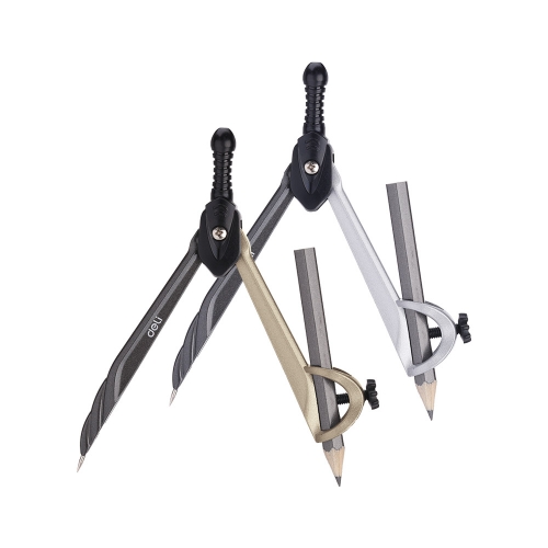 델리 연필 컴퍼스 수학교구 원그리기 컴파스