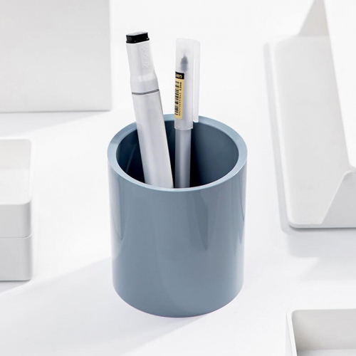 누사인 파스텔 원형 펜꽂이 연필꽂이 볼펜통