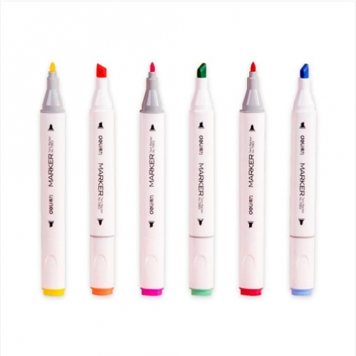 델리 트윈팁 삼각 삼각 마커 마카48색