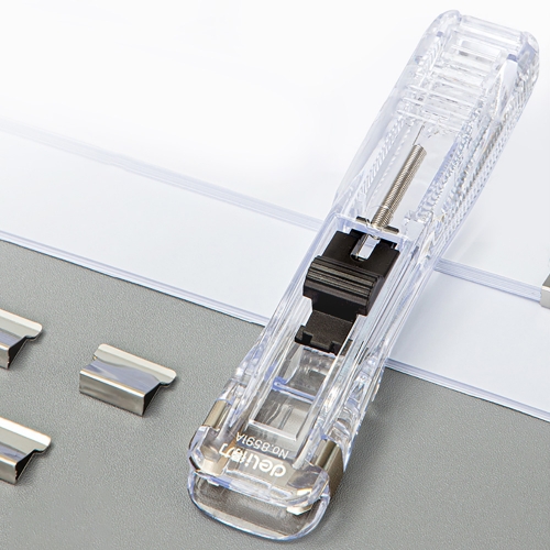 델리 투명 날클립 심플한 제본용 날크립