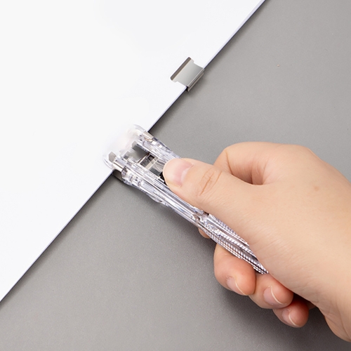 델리 투명 날클립 심플한 제본용 날크립