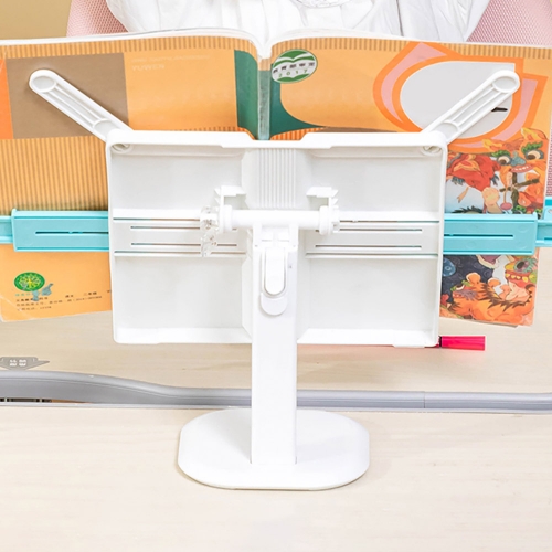 각도 높이조절 심플한 화이트 독서대 책거치대