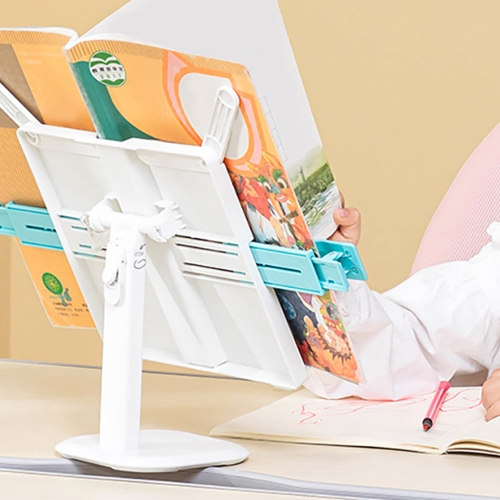 각도 높이조절 심플한 화이트 독서대 책거치대