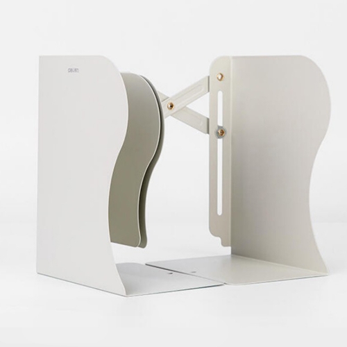 길이조절 3단 간이 미니 고급 철제 책상책꽂이 접이식 화일꽂이