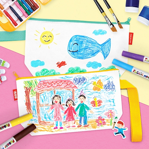 [하하당] 무지 파우치 (2종 택1)