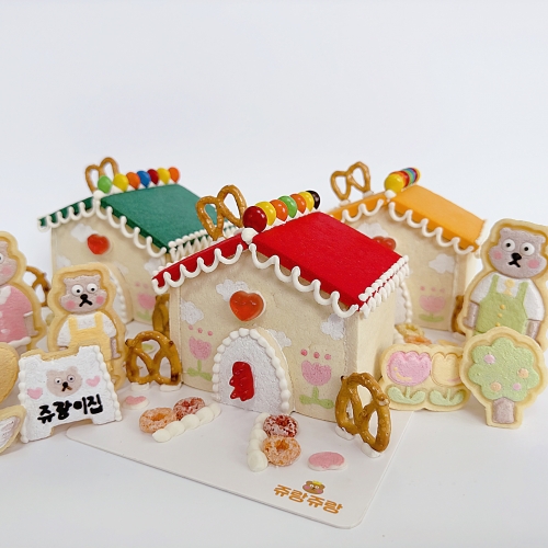 [쥬랑쥬랑]헨젤과그레텔 토이쿠키집과자집 만들기 스페셜 키트