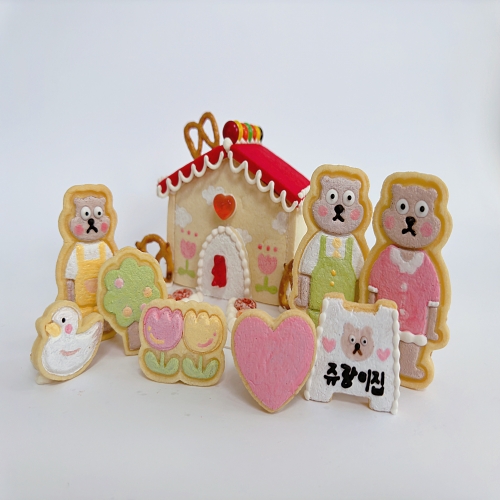 [쥬랑쥬랑]헨젤과그레텔 토이쿠키집과자집 만들기 스페셜 키트