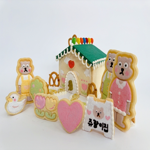 [쥬랑쥬랑]헨젤과그레텔 토이쿠키집과자집 만들기 스페셜 키트