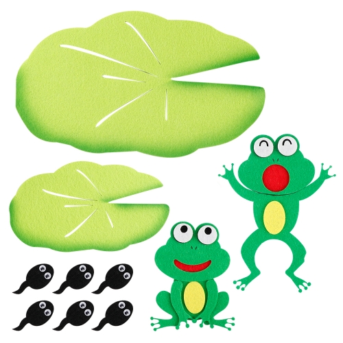 [메이크문구]펠트 개구리세트 신형 투톤