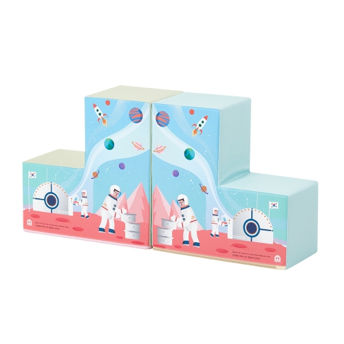 [아이소파] 우주탐험 도형놀이 파스텔챔피온 기역(스카이/그린 택1)