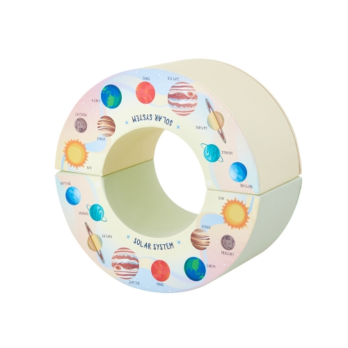 [아이소파] 우주탐험 파스텔 도형놀이 챔피온 반달(옐로우/그린 택1)