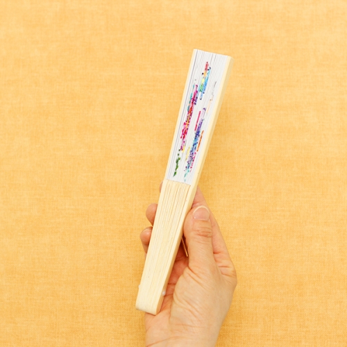 접이식 무지 부채